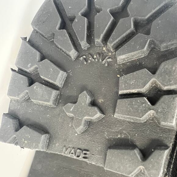 Stuart Weitzman Lowland Boots Women 7 Black Stretch Leather Over The Knee READ - Picture 7 of 11